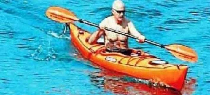 Aπίστευτος! Ατύχημα με το κανό είχε ξανά ο ΓΑΠ – Επεσε στα βράχια!